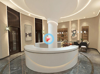 清河蘭亭美容會(huì )所裝修設計全景案例效果圖